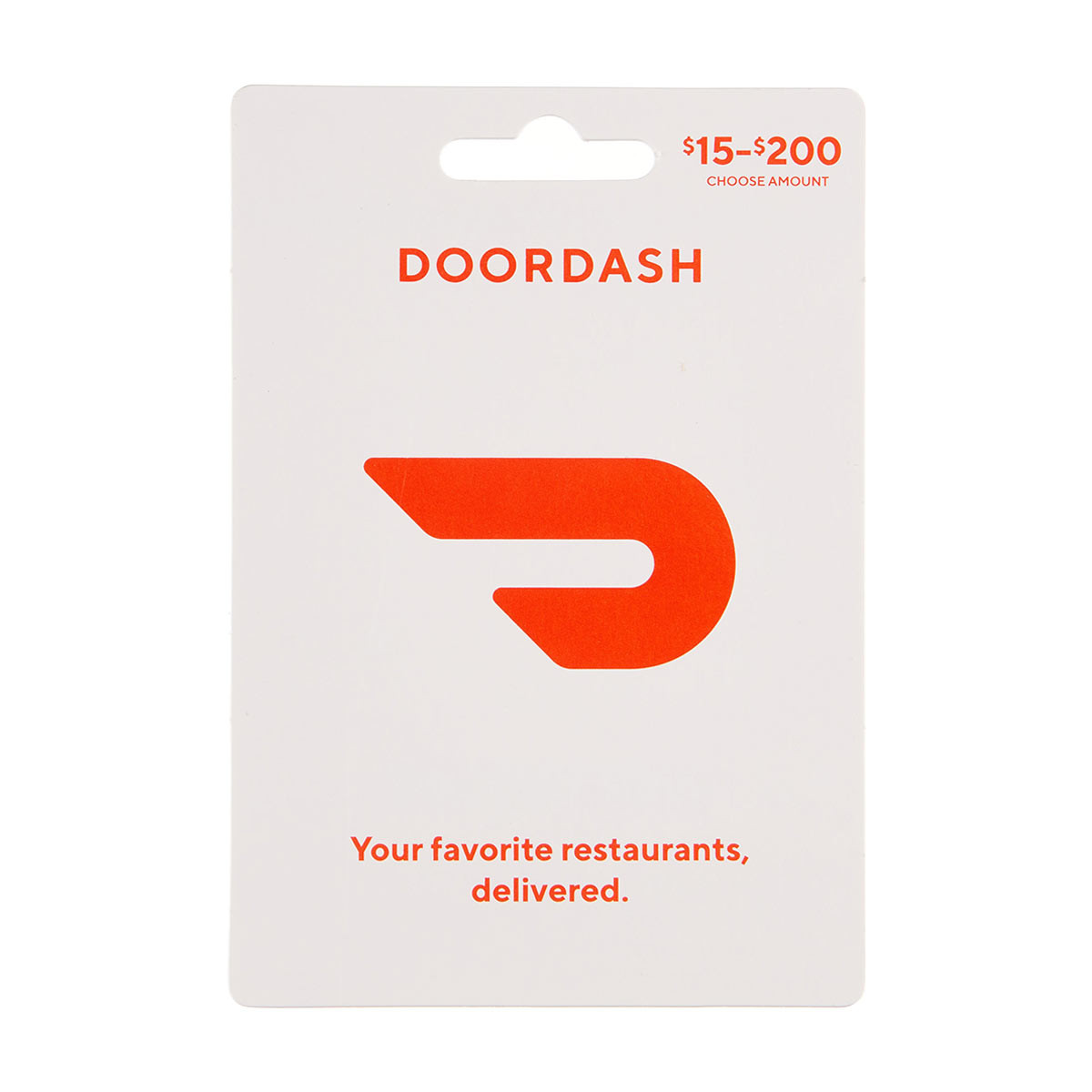 Doordash deals gift card