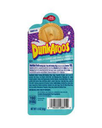 Dunkaroos Vanilla Cookies and Frosting, Rainbow Sprinkles, 1.5
