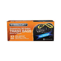 30-Gallon Trash Bags, 17 Count
