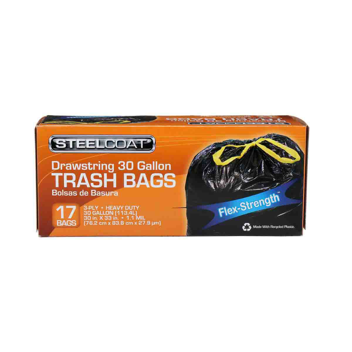 30Gallon Trash Bags, 17 Count
