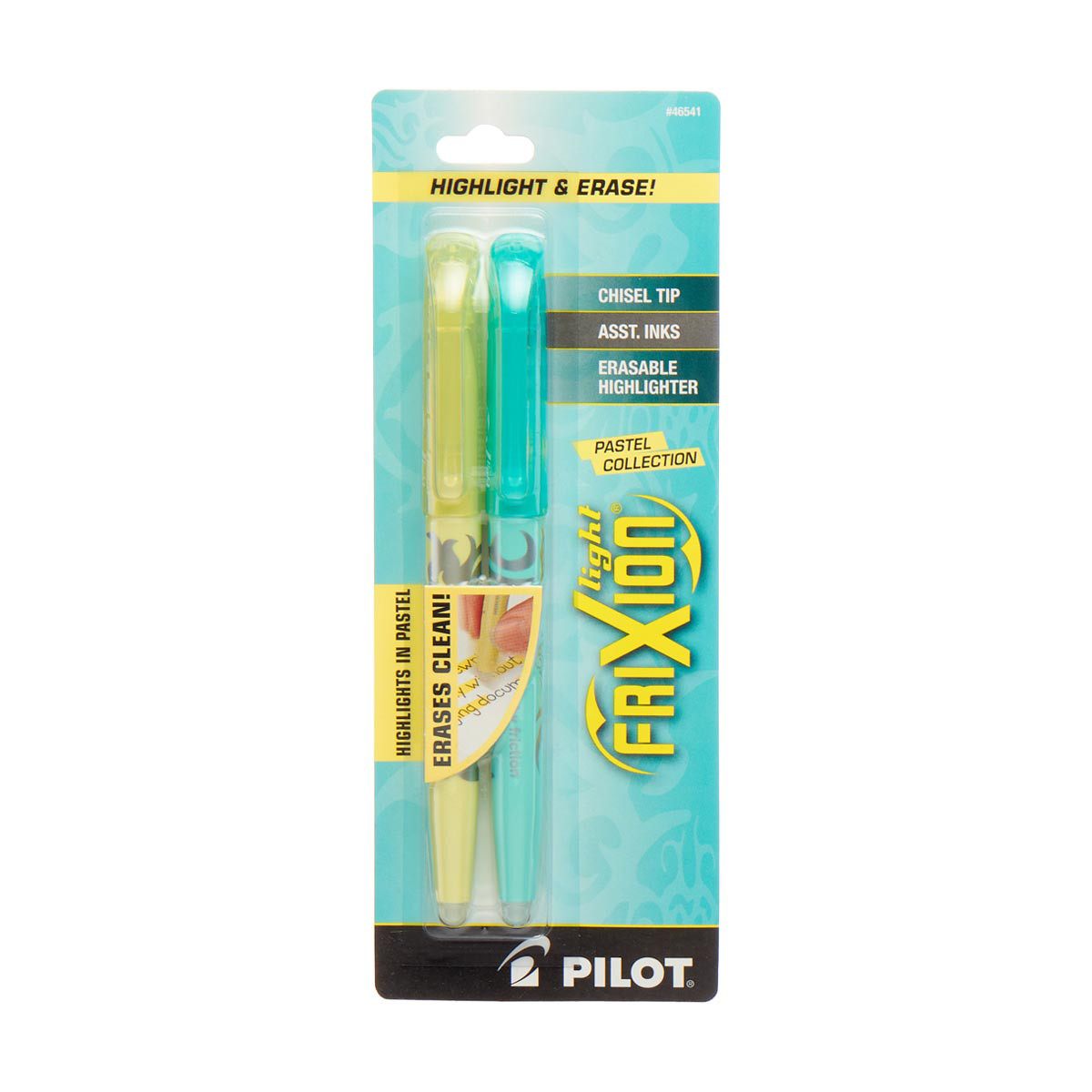 Pilot FriXion Light Pastel Erasable Highlighters, 2 Count