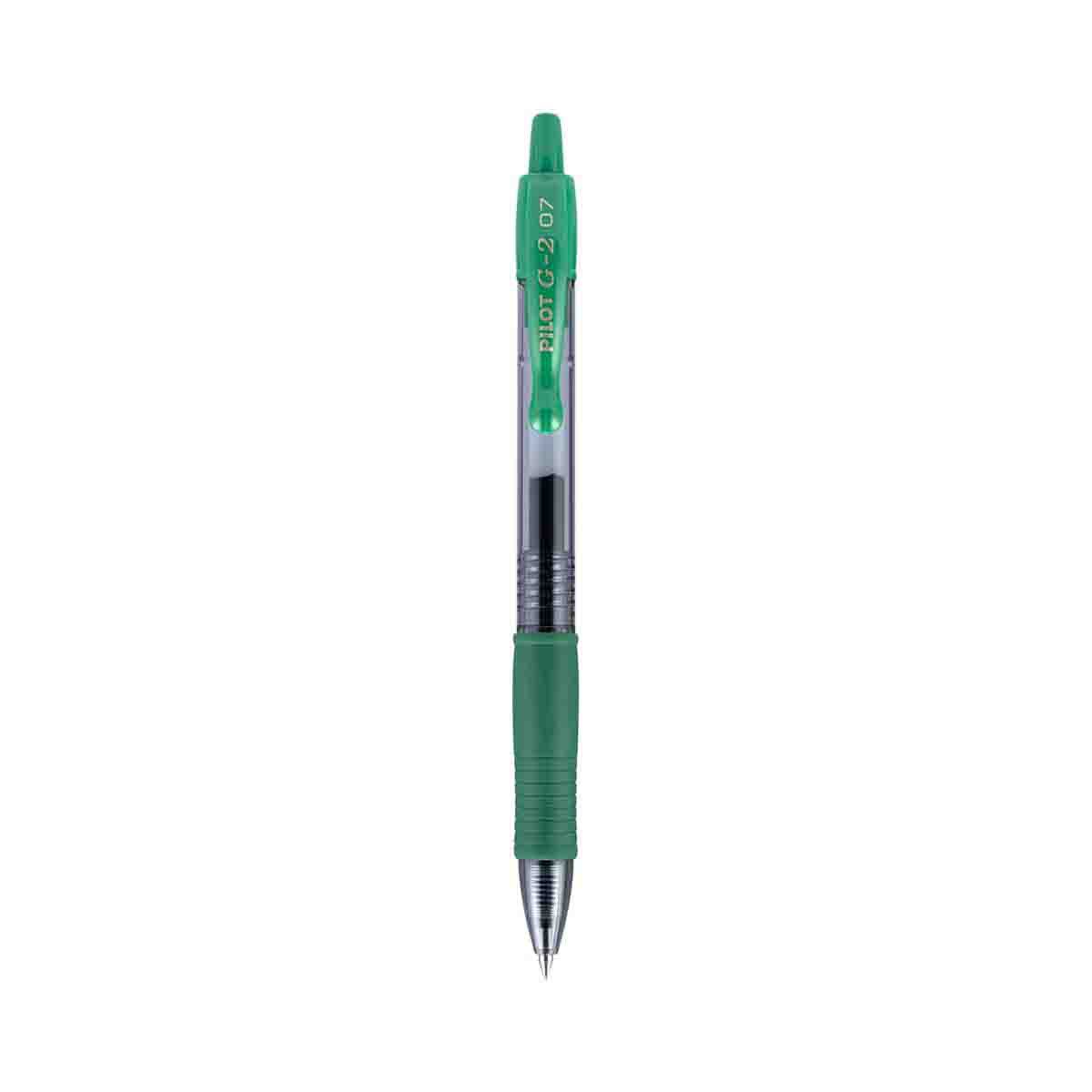 Pilot G2 Premium Retractable Gel Ink Pens, Fine Point, Single Pen, Green