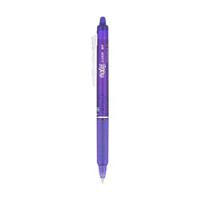 Pilot Frixion Ball Clicker Erasable Gel Pen, Purple