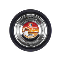 Small Stainless Steel Pet Bowl With Non-Skid Rubber Grip Bottom