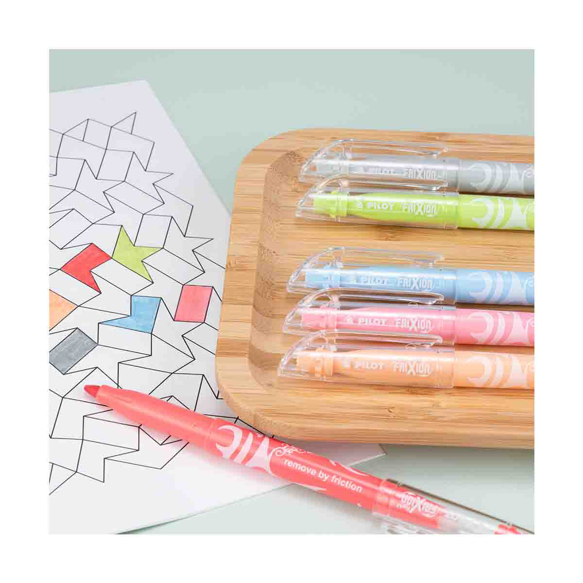 Pilot FriXion Light Pastel Collection Erasable Highlighters, Chisel Tip, Single Highlighter