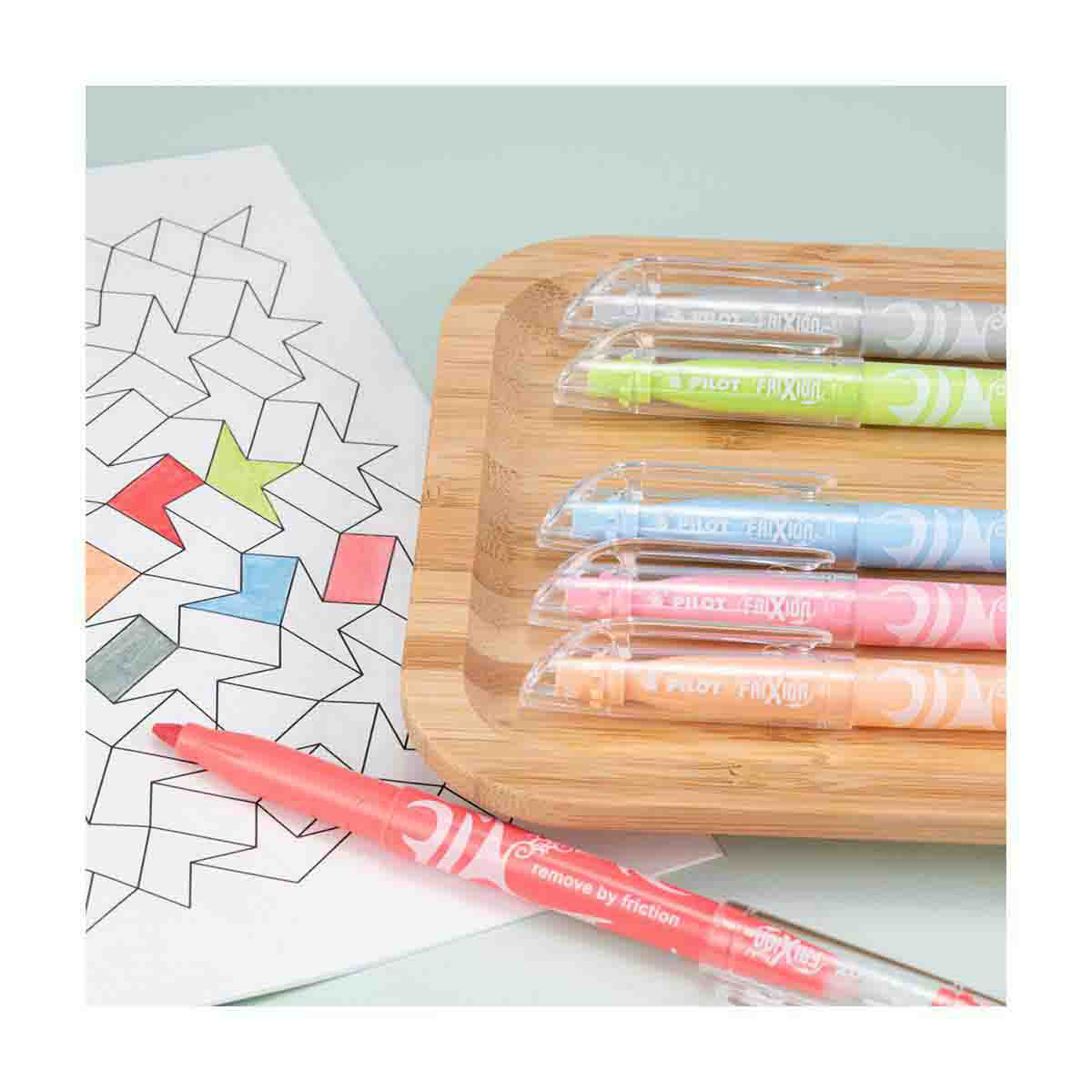 Pilot FriXion Light Pastel Collection Erasable Highlighters, Chisel Tip, Single Highlighter