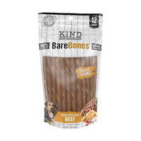 Kind Rewards Bare Bones Beef and Peanut Butter Twists, 12 Pack