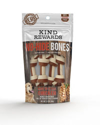 Kind Rewards No-Hide Bones, Chicken Flavor, 4 Pack