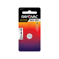 Rayovac Lithium Coin Cell Batteries Size 357, 1 Pack