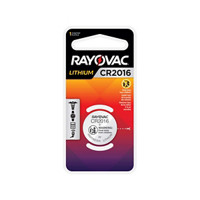 Rayovac Size 2016 3V Lithium Coin Cell Batteries,