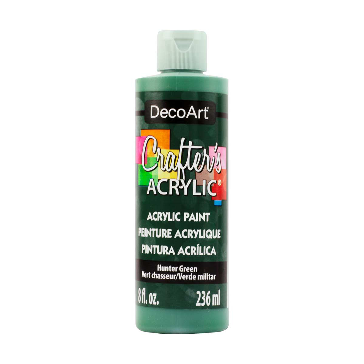 Crafter's Acrylic All Purpose Paint 8oz-Holiday Green