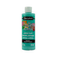 Crafter's Matte Acrylic Paint, 8 oz., Turquoise