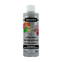 Crafter's Matte Acrylic Paint, 8 oz., Silver Morning