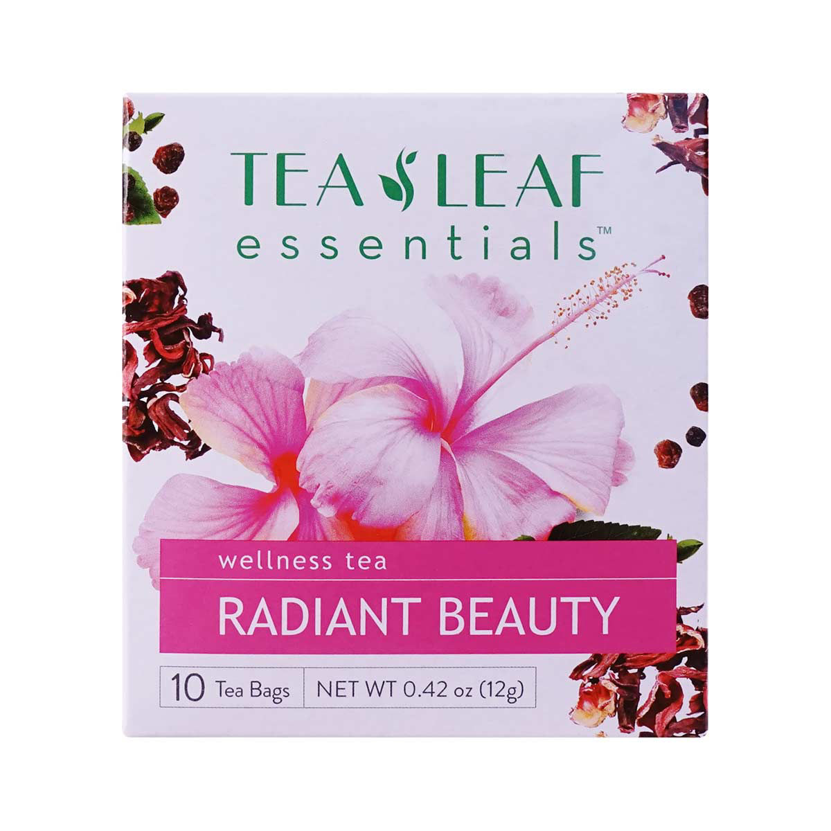 Tea Leaf Essentials Radiant Beauty Wellness Tea, 10 Count