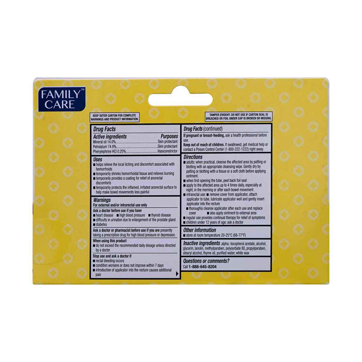 Hemorrhoidal Ointment with Applicator