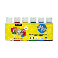 Crafter's Acrylic Value Pack, 6 Pack