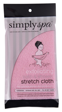 Simply Spa Exfoliating Stretch Cloth