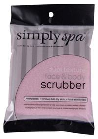 Simply Spa Dual Texture Face & Body Scrubber