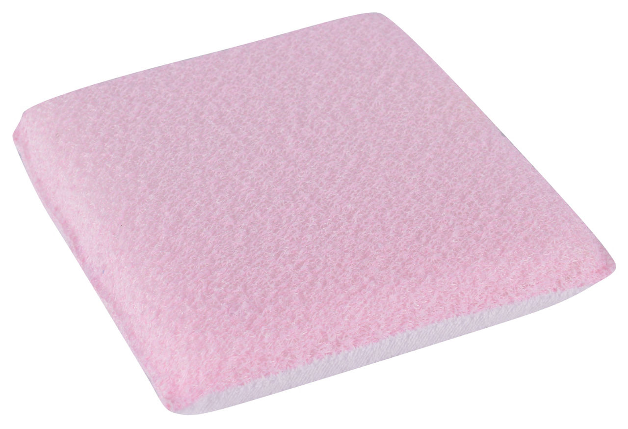 Simply Spa Silky Mesh Bath Sponge, Rose