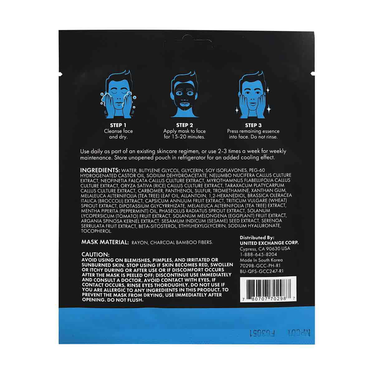 Men's Select Restoring Face Mask, 1 Count