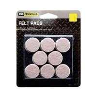 Pro Essentials Self-Stick Felt Pads, 1 inch