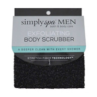 Simply Spa Men Exfoliating Body Scrubber