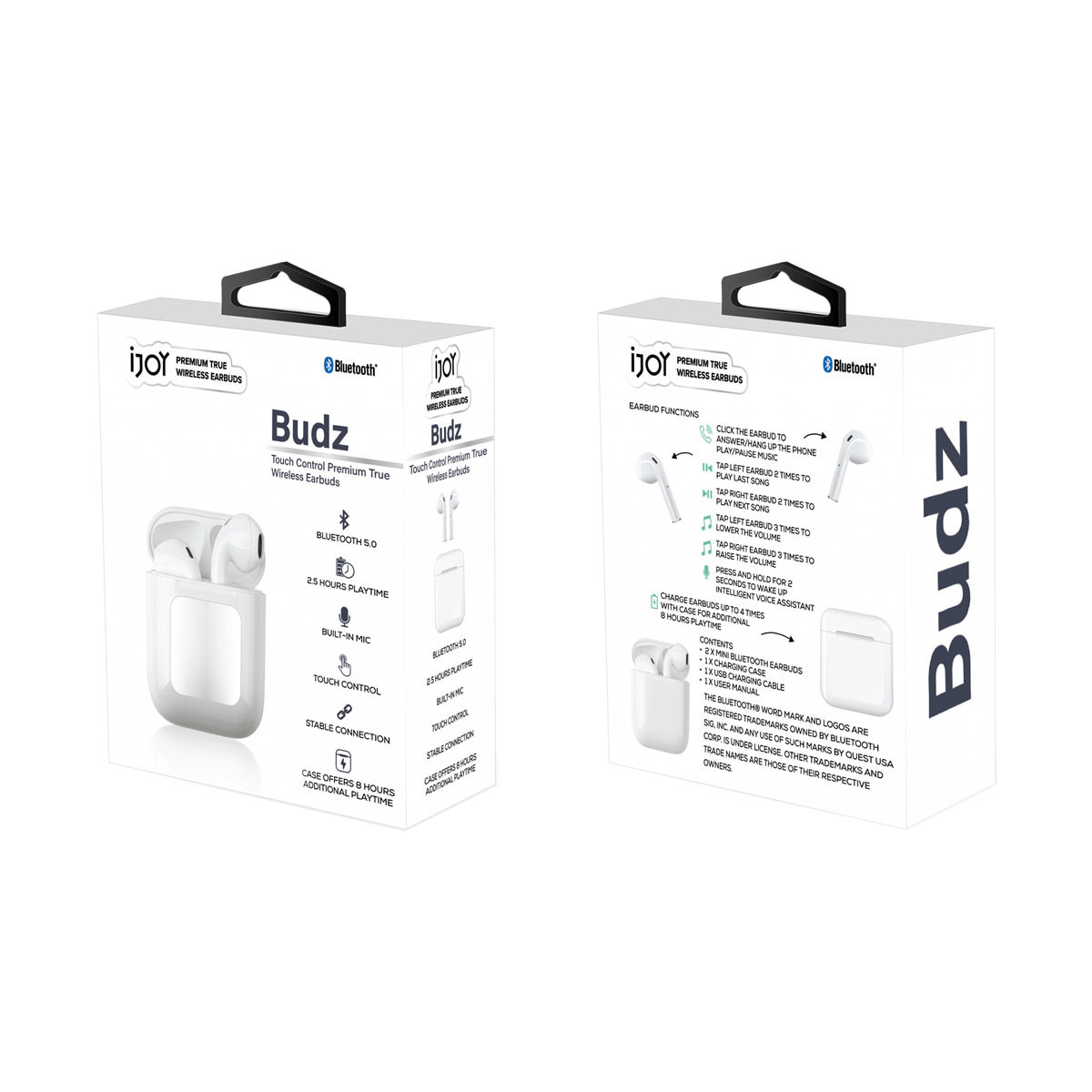 iJOY Horizon True Wireless Earbuds Black 