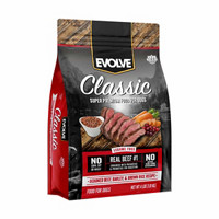 Evolve Classic Deboned Beef, Barley, and Brown Rice Recipe Dry Dog Food, 4 lbs