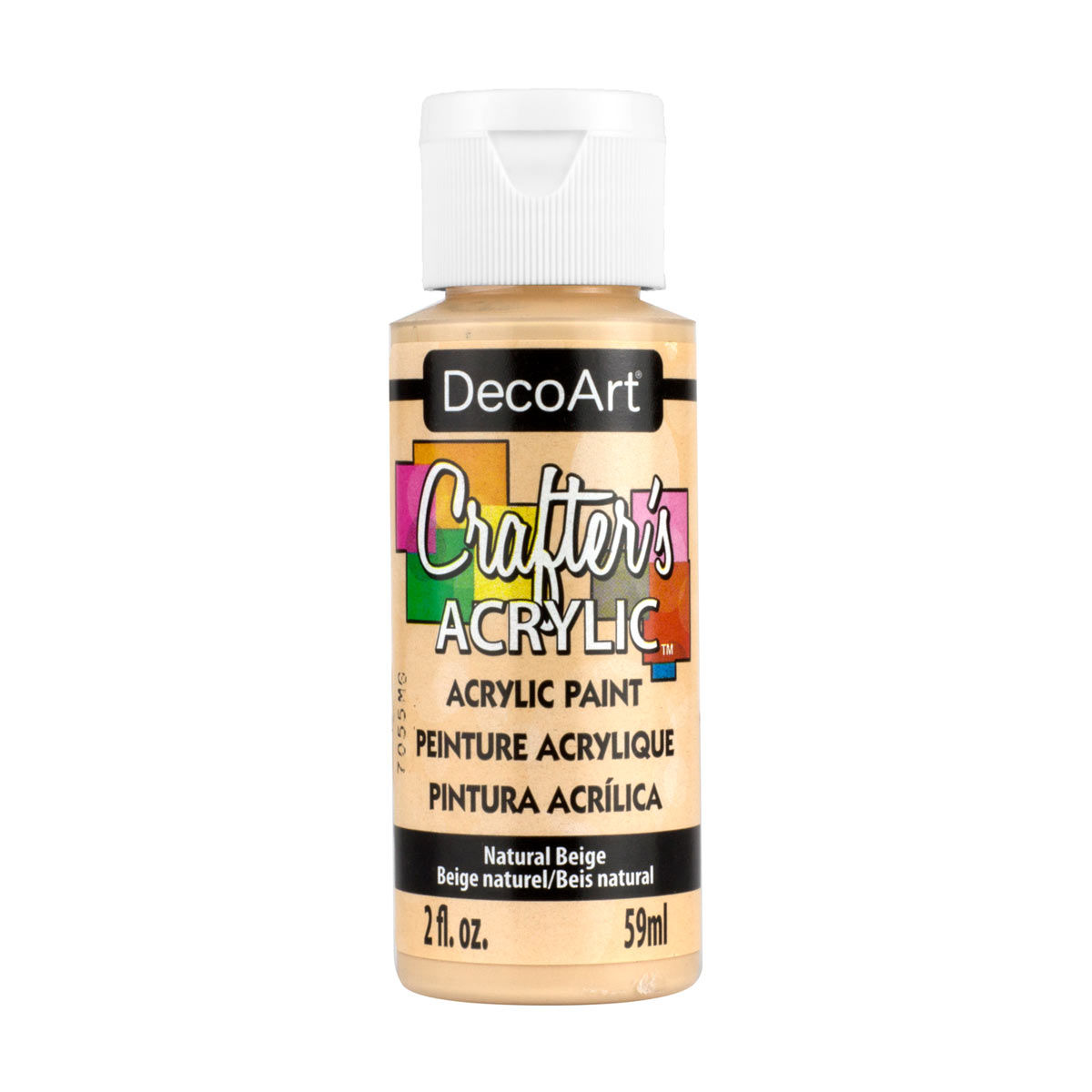 Crafter's Matte Acrylic Paint, 2 oz., Black