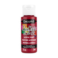 Crafter's Matte Acrylic Paint, 2 oz., Tuscan Red