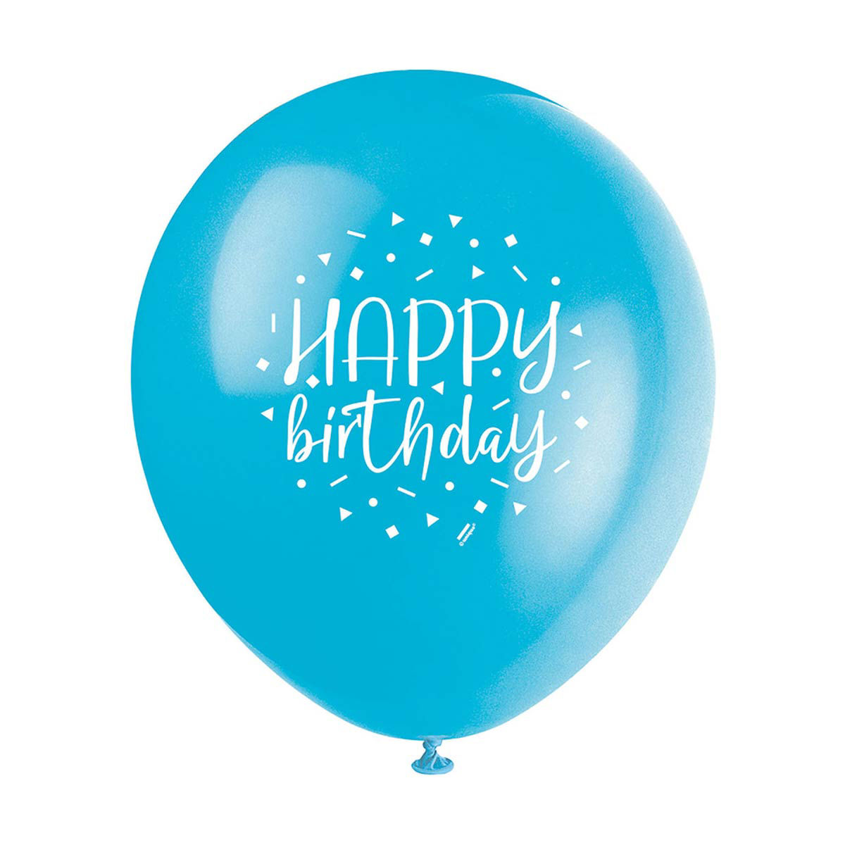 12" Latex Balloon Party Birthday Balloons, 8 Count