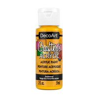 Crafter's Matte Acrylic Paint, 2 oz., Goldenrod
