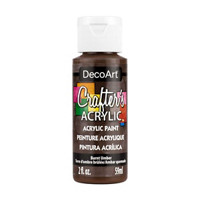 Crafter's Matte Acrylic Paint, 2 oz., Burnt Umber