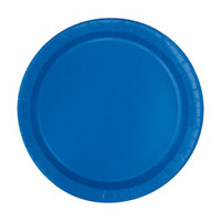 321 Party! Royal Blue Party Plates, 9 in, 16 ct