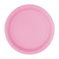 321 Party! Light Pink Party Plates, 9 in, 16 ct