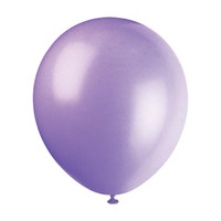 321 Party! Latex Balloons, Lavender, 9 in, 20