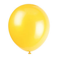 321 Party! Latex Yellow Balloons, 20 ct, 9