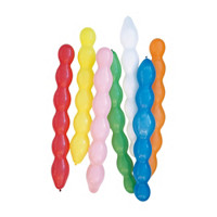 321 Party! Squiggly Balloons Variety Pack, 15 ct