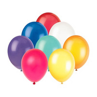 321 Party! Latex Balloons, 12 in, Assorted 72