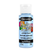 Crafter's Matte Acrylic Paint, 2 oz., Cool Blue