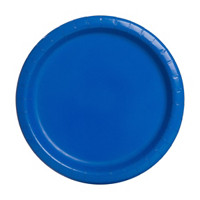 321 Party! Royal Blue Party Plates, 7 in,