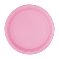 321 Party! Light Pink Party Plates, 7 in, 16 ct