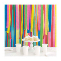 321 Party! Colorful Crepe Paper Streamer Kit, 6