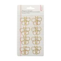 American Crafts Jumbo Fashion Paper Clips, 8 ct