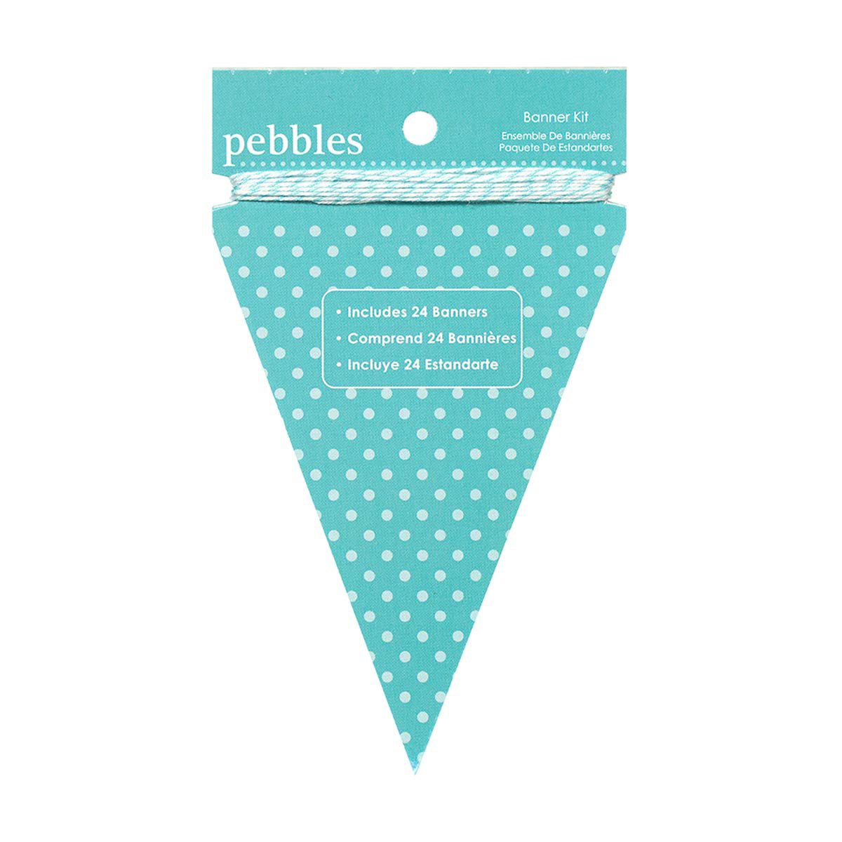 American Crafts Pebbles Banner Kit, Assorted