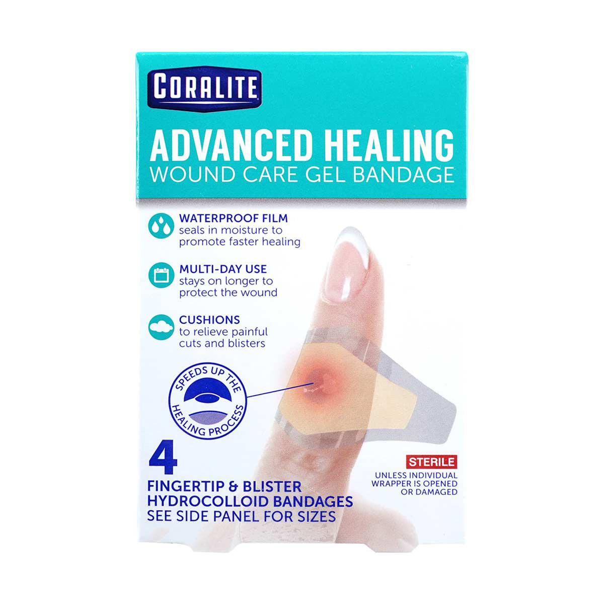 Advanced healing deals hydrocolloid bandages