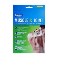 Coralite Muscle & Joint Pain Relief Patch, 2 Count