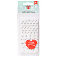 American Crafts Sticky Thumb, Adhesive Foam Dimensional Dots