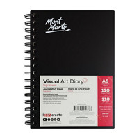 Mont Marte Visual Art Diary A5, 120 Pages