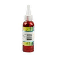 Make Shoppe Glitter Glue Bottle, Red, 3.38oz